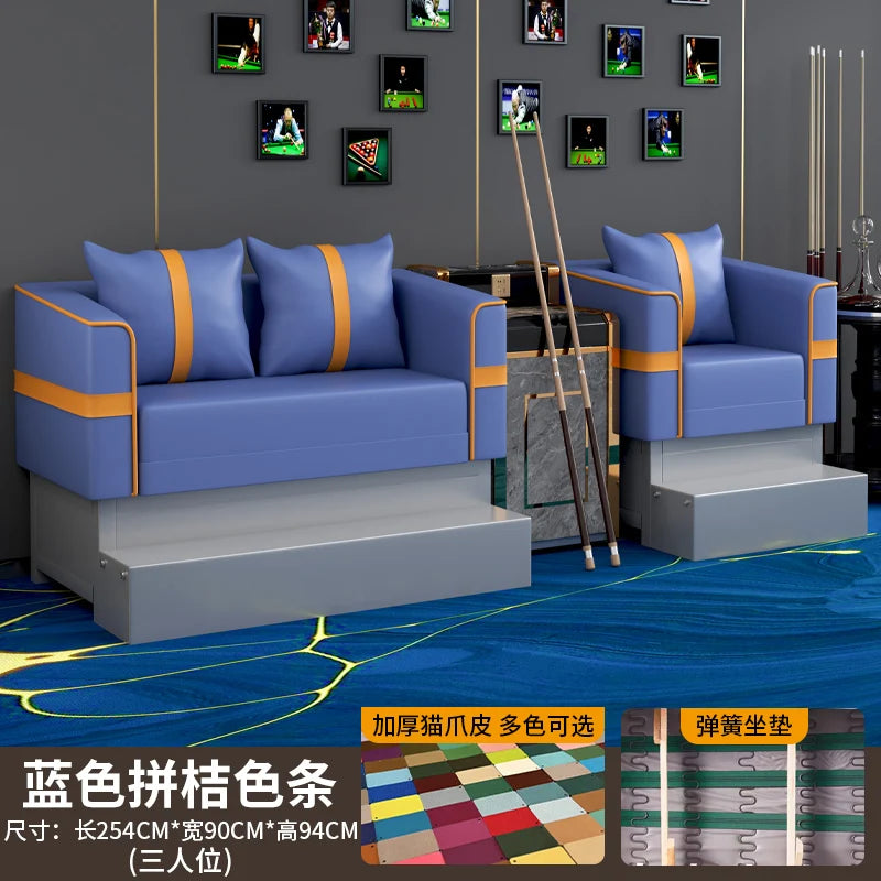 New Billiards Tables, Chairs, Billiards Sofas, Chairs for Billiards Halls, Observation Chairs, Leisure Tables and Chairs