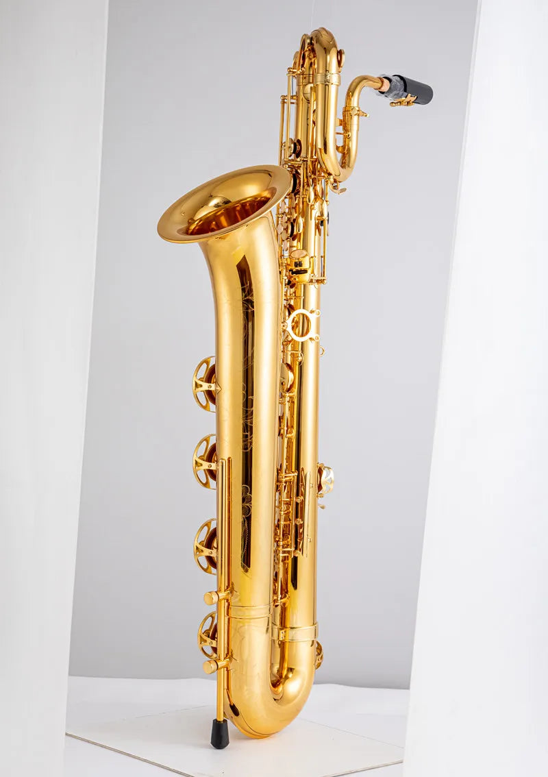 New E Flat Baritone Saxophone Surface Professional Brass Musical Instruments Sax Free Shipping