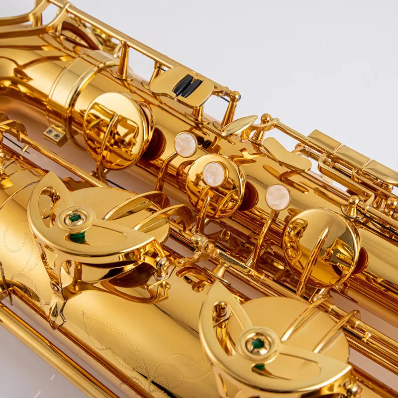 New E Flat Baritone Saxophone Surface Professional Brass Musical Instruments Sax Free Shipping