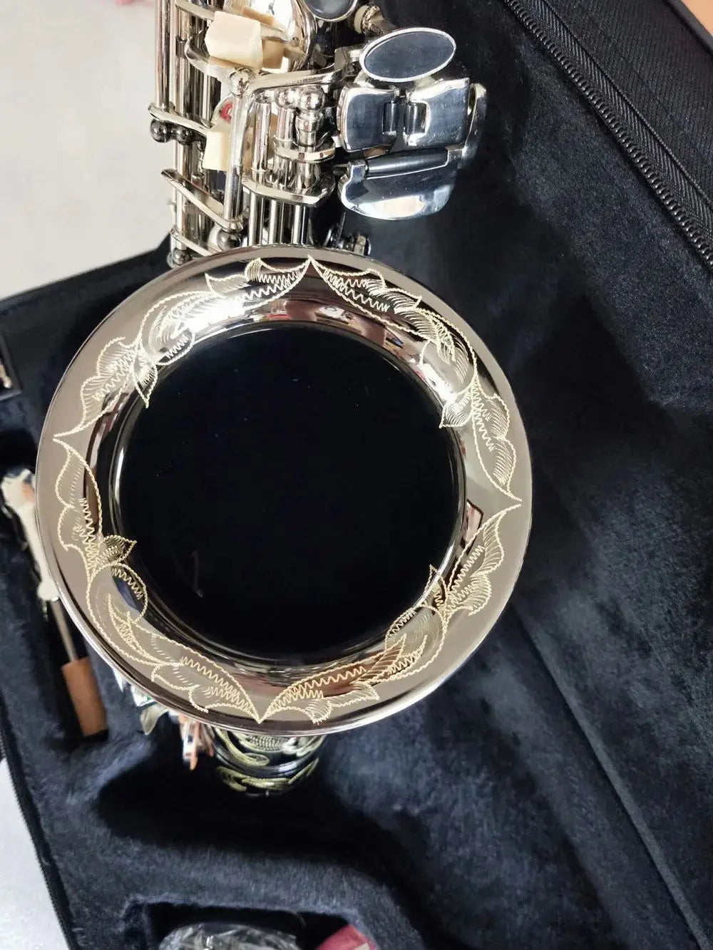 New Germany JK SX90R Keilwerth Saxophone Alto Black Nickel Silver Alloy Sax Brass Musical Instrument Professional level