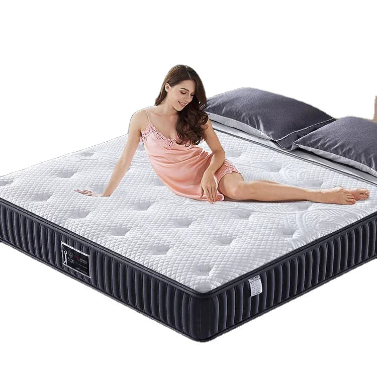 New Hot Sale High Density Compress Mattress Memory Foam Mattress Bed Latex Mattress Bed With Spring