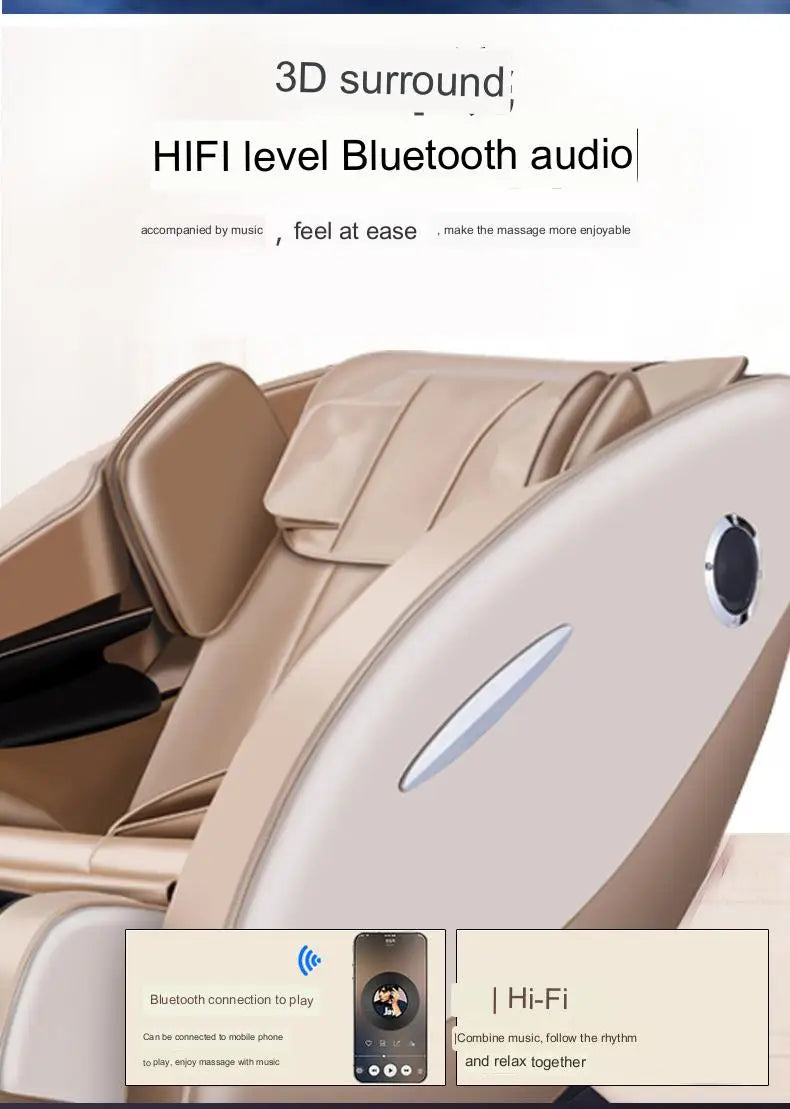 New Model Home Office Furniture Electric Heating Kneading Luxury Zero Gravity Recliner Massage Chair