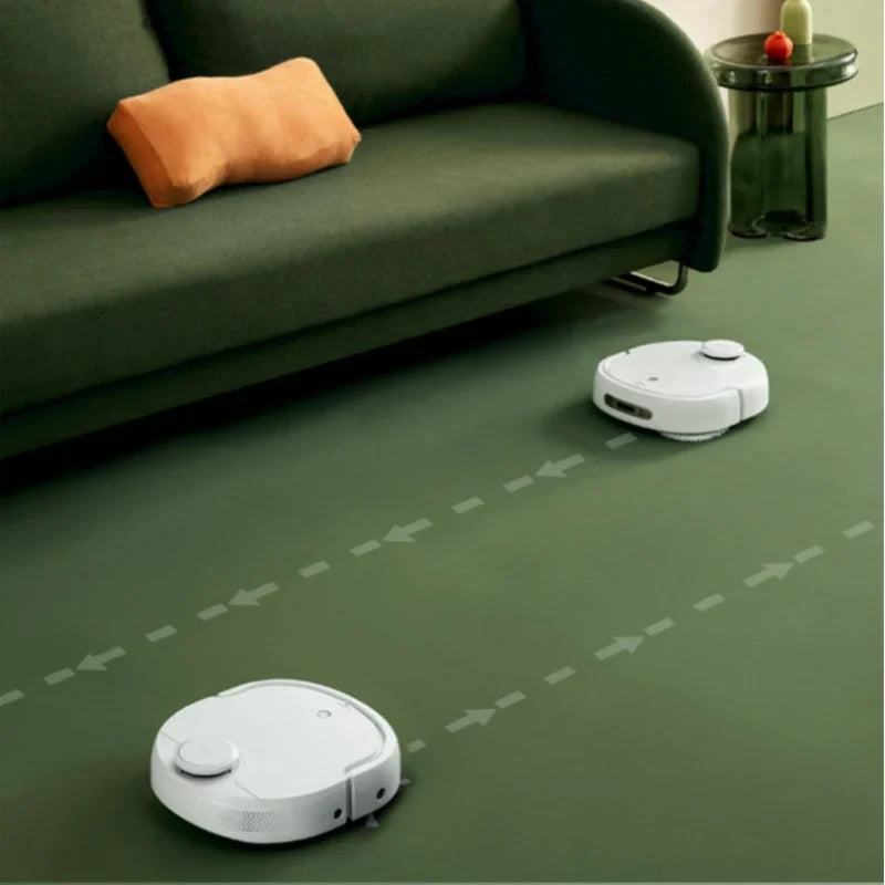 New Narwel J2 Vacuum Cleaner Robot Sweeping and Mopping Washes Mop By Itself Automatically Goes Up and Down Intelligent Sweeper