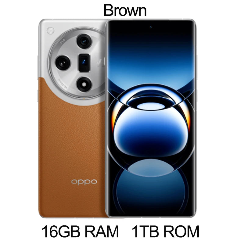 New Original OPPO Find X7 5G Dimensity 9300 6.78" 120Hz OLED 50MP Rear Triple Camera 5000mAh 100W Android14 OTA NFC