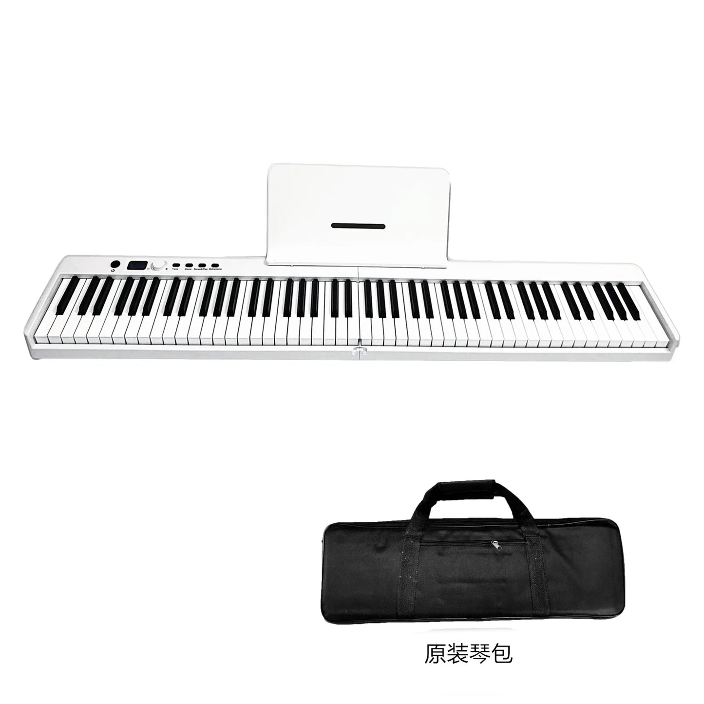 New Portable 88 Keys Foldable Digital Piano Multifunctional Electronic Keyboard Piano Student Musical Instrument