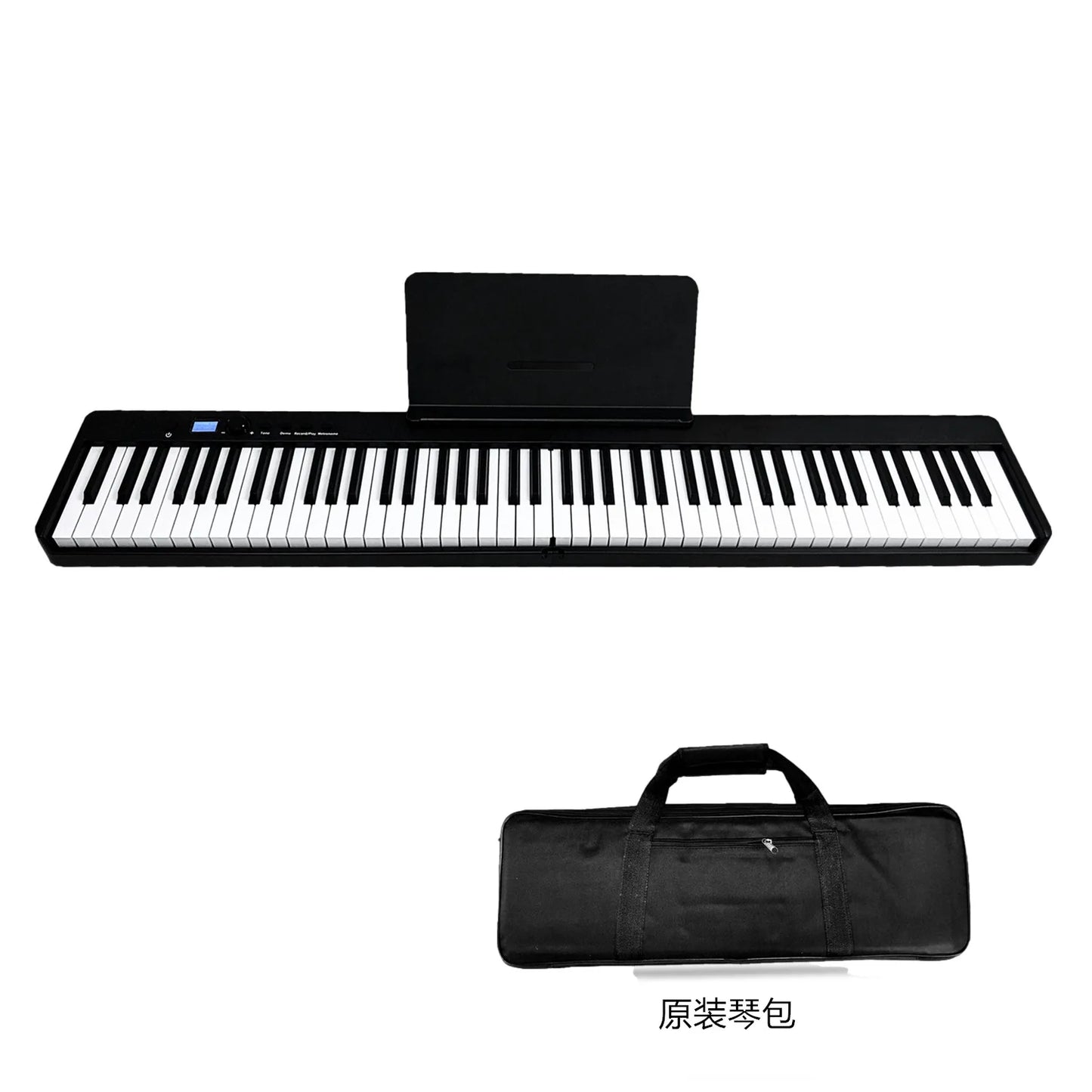 New Portable 88 Keys Foldable Digital Piano Multifunctional Electronic Keyboard Piano Student Musical Instrument