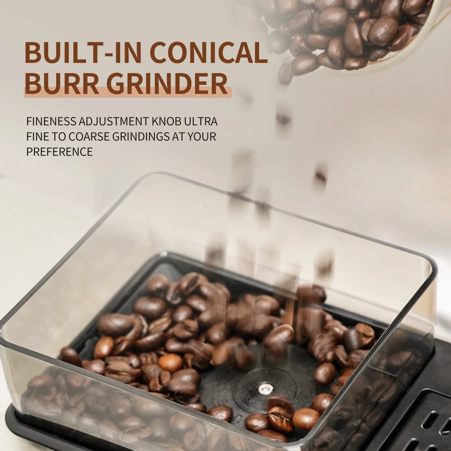 New Smart Wifi Bean To Cup Automatic Espresso Coffee Machine With App