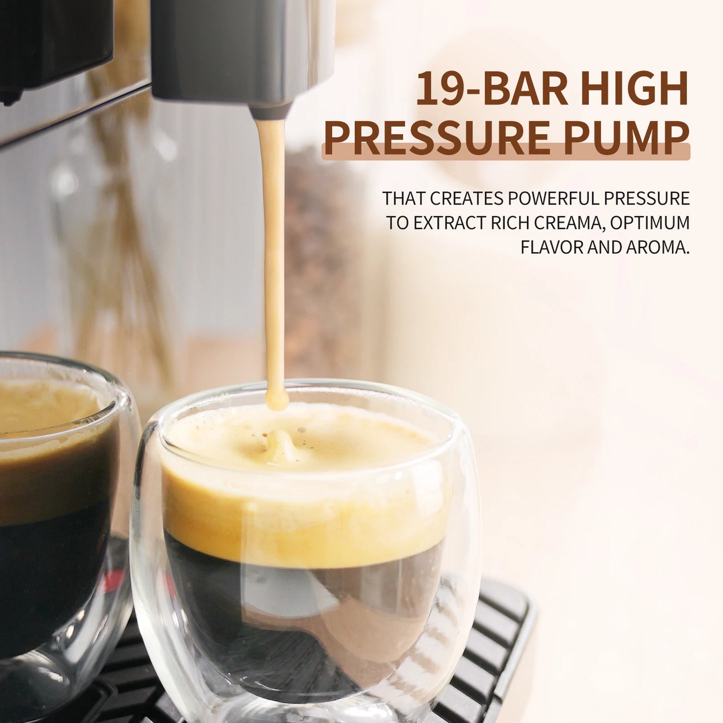 New Smart Wifi Bean To Cup Automatic Espresso Coffee Machine With App