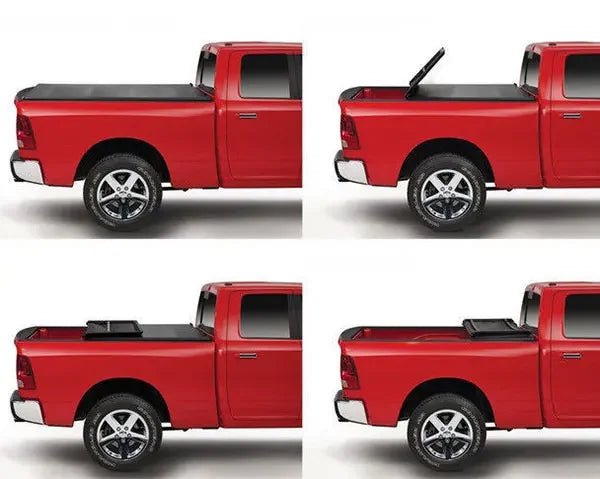 New Style 4X4 Accessories Aluminum Bed Cover Replacement Black Soft Tri-fold Tonneau Cover For GMC Sierra 1500 2014-2018