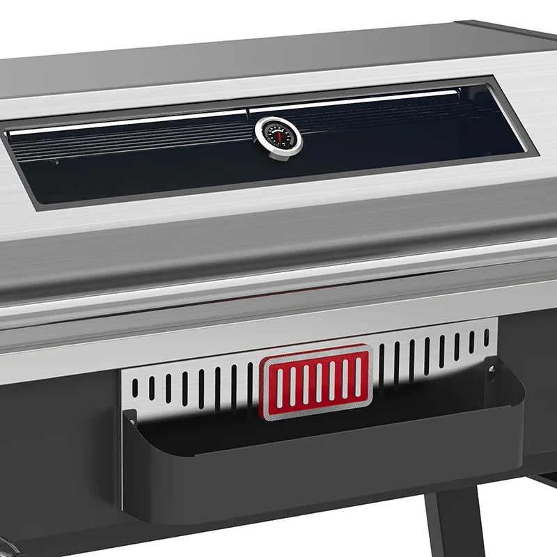 New Style Charcoal Barbeque Spit Roaster Barbecue Lamp Pig Spit Roaster BBQ Grill