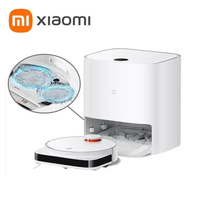 New Xiaomi Mi Home Intelligent Robot Vacuum Mop Pro Self Cleaning Cleaning 3000PA Cyclone Suction Rotary Pressure Cleaning Mop