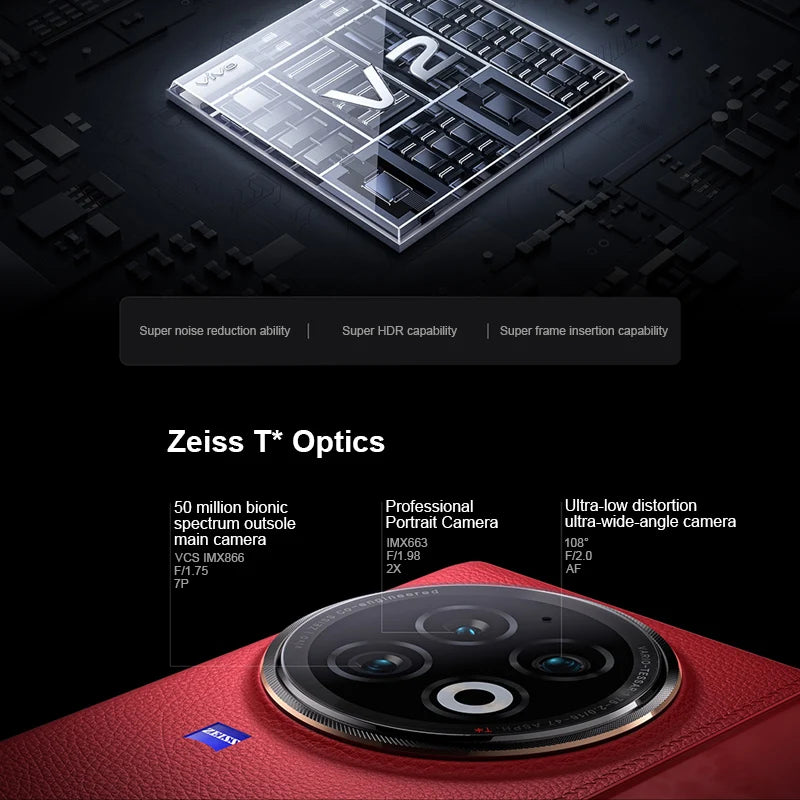 New vivo X Fold2 Fold 2 Mobile Phone Snapdragon 8Gen2 8.03'' 2K E6 AMOLED 120W Charge 50W Wireless 4800mAh 50MP NFC Cellphone