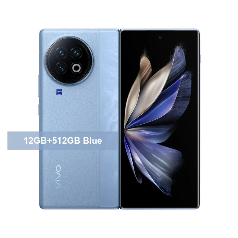 New vivo X Fold2 Fold 2 Mobile Phone Snapdragon 8Gen2 8.03'' 2K E6 AMOLED 120W Charge 50W Wireless 4800mAh 50MP NFC Cellphone