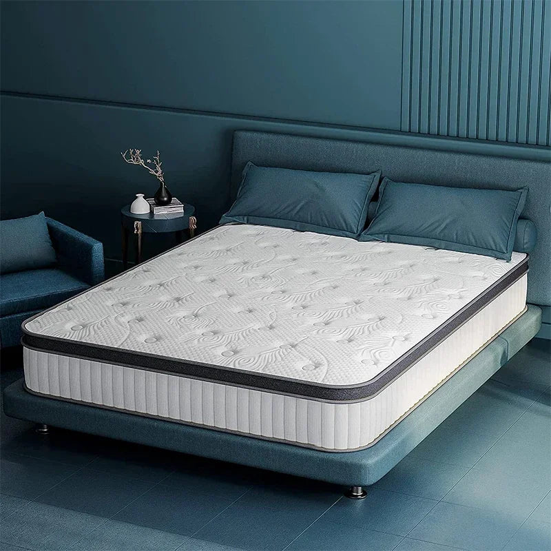 OEM/ODM 5 Star Modern Europa Luxury Hotel Pocket Coil Latex King Queen Memory Foam Spring Mattress In A Box