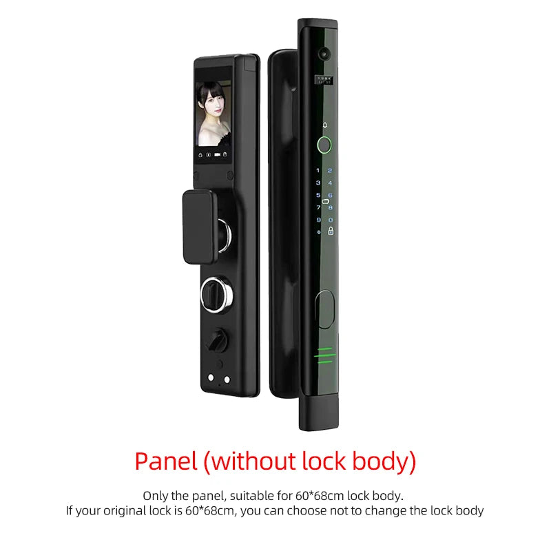 OKLAR Intelligent Fingerprint Security Electronic Door Lock Smart WiFi Bluetooth With Digital Code IC Card Keyless CJL-1-Y