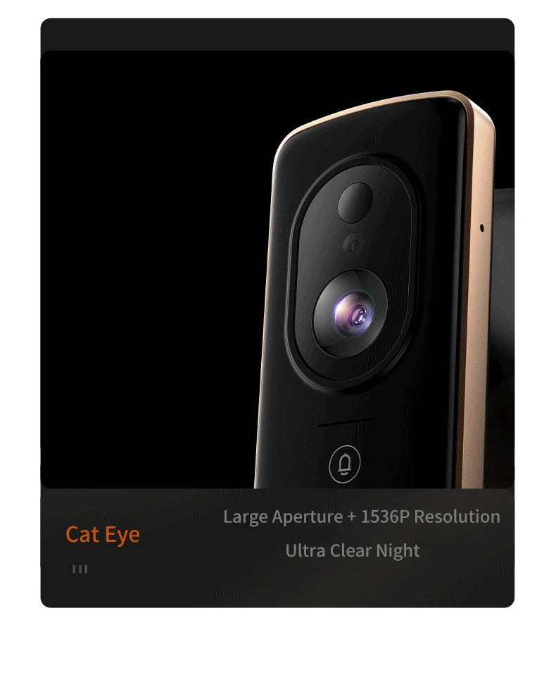 OKLAR Smart Fingerprint Biometric Digital Electronic Lock Wifi With Camera Intelligent Door Lock Mijia Mihome S50M-3-Y