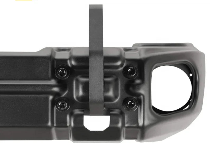 Off-road modification accessories car bodykit bumper metal front rear bumpers for Jeep wrangler JK/JL
