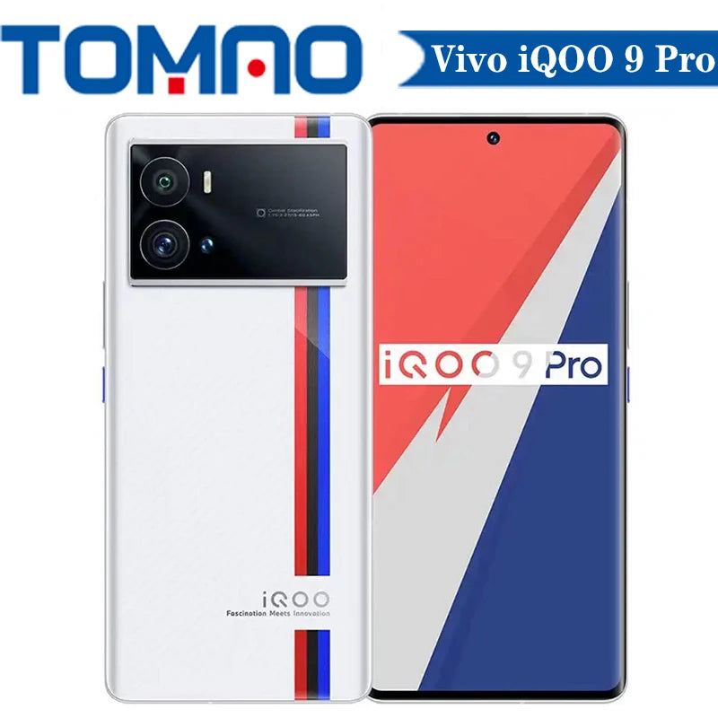 Official New Vivo iQOO 9 Pro 5G Cell phone 4700mAh 120W Snapdragon 8 Gen 1 Octa Core 6.78" 120Hz 2K E5 Screen 50MP Rear Camera
