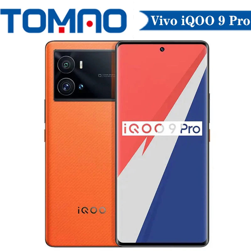Official New Vivo iQOO 9 Pro 5G Cell phone 4700mAh 120W Snapdragon 8 Gen 1 Octa Core 6.78" 120Hz 2K E5 Screen 50MP Rear Camera