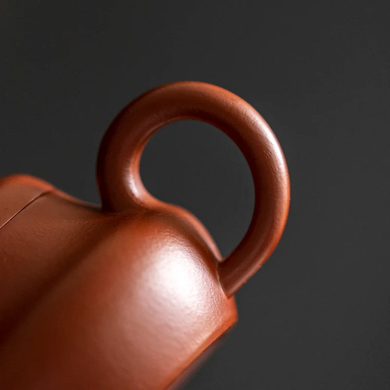 Old purple clay Yixing pot purple sand pot Chinese ml retro style tea set pure handmade vermilion clay purple sand pot