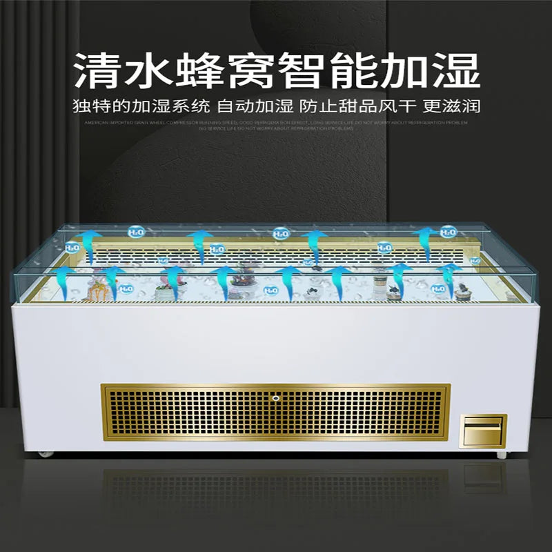 Open sandwich cabinet, cake display cabinet, refrigerator, cooked food, fruit preservation cabinet, west point cabinet, open typ