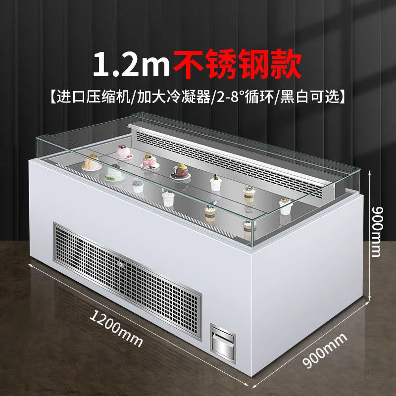 Open sandwich cabinet, cake display cabinet, refrigerator, cooked food, fruit preservation cabinet, west point cabinet, open typ