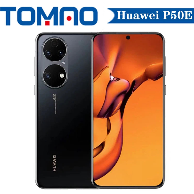 Original Offical New Huawei P50E 4G Mobile Phone 6.5 inch 90Hz Snapdragon 778G 50MP Main Camera 4100mAh 66W SuperCharge OTA NFC