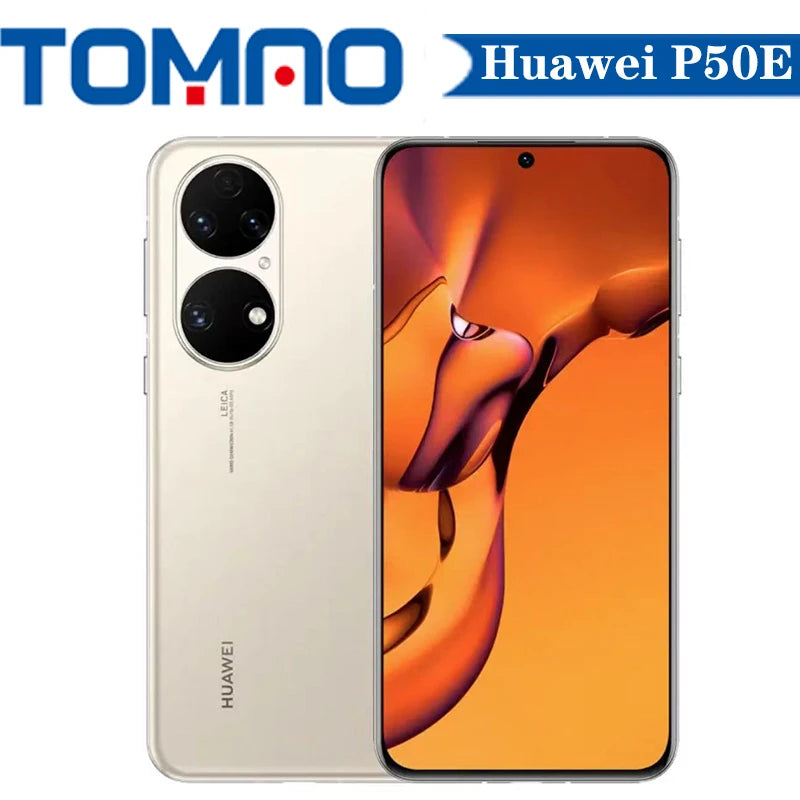 Original Offical New Huawei P50E 4G Mobile Phone 6.5 inch 90Hz Snapdragon 778G 50MP Main Camera 4100mAh 66W SuperCharge OTA NFC