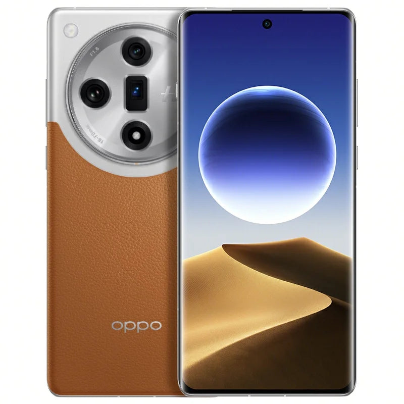 Original Oppo Find X7 Mobile Phone 6.78" AMOLED 120HZ Display Dimensity 9300 Face ID 64.0MP Camera 100W Charge Android 14.0