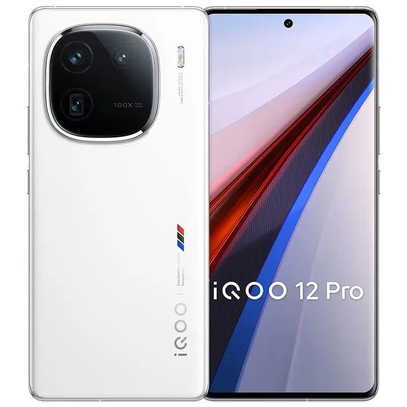 Original Vivo Iqoo 12 Mobile Phone Android 14.0 OTA Update 120W Charge 6.78" AMOLED 144HZ 64.0MP Camera Snapdragon 8 Gen 3