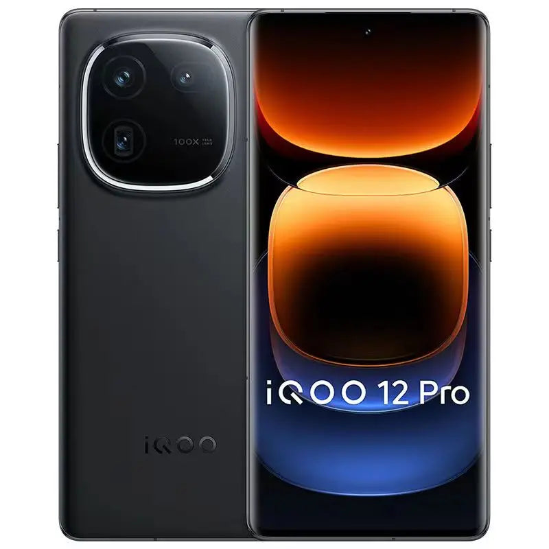 Original Vivo Iqoo 12 Mobile Phone Android 14.0 OTA Update 120W Charge 6.78" AMOLED 144HZ 64.0MP Camera Snapdragon 8 Gen 3