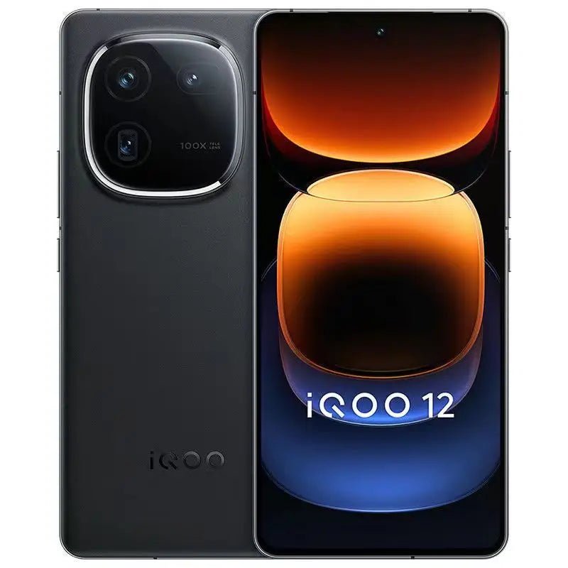 Original Vivo Iqoo 12 Mobile Phone Android 14.0 OTA Update 120W Charge 6.78" AMOLED 144HZ 64.0MP Camera Snapdragon 8 Gen 3