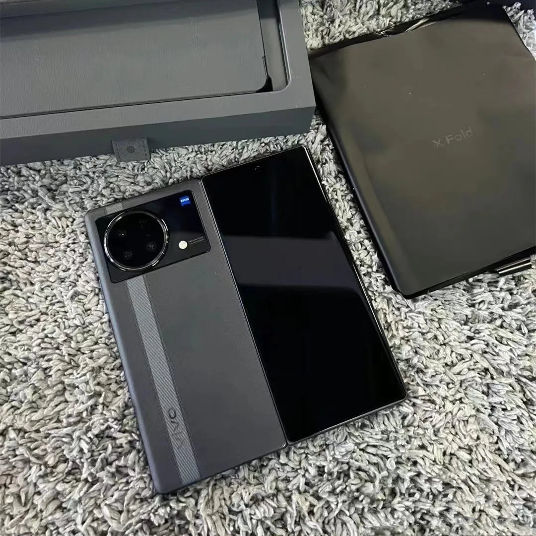 Original Vivo X Fold 5G Mobile Phones 8.03" Screen 120HZ 50.0MP 66W Charger Snapdragon 8 Gen 1 Android 12.0 Fingerprint