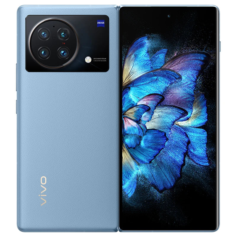 Original Vivo X Fold 5G Mobile Phones 8.03" Screen 120HZ 50.0MP 66W Charger Snapdragon 8 Gen 1 Android 12.0 Fingerprint