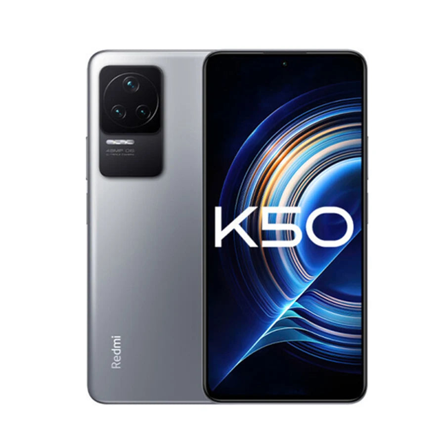 Original Xiaomi Redmi K50 5G Smartphone Dimensity 8100 Octa Core 5500mAh Battery 67W Fast Charging 48MP Triple Camera 120Hz