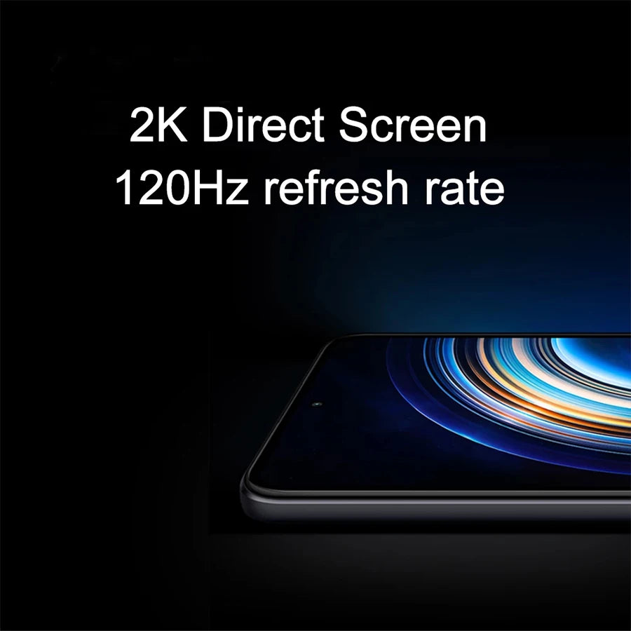 Original Xiaomi Redmi K50 5G Smartphone Dimensity 8100 Octa Core 5500mAh Battery 67W Fast Charging 48MP Triple Camera 120Hz