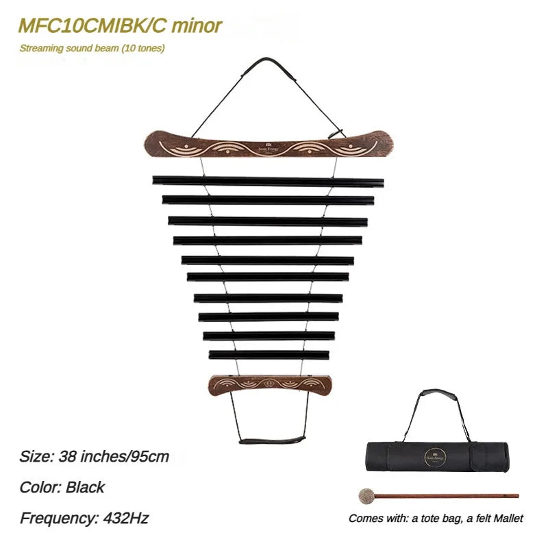 Outdoor Chimes Musical Instruments Percussion Sound Healing Hand Cranked Sound Bundle Children's Bell Meditation Accessories