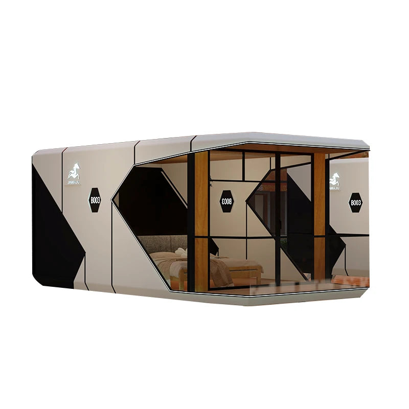 Outdoor Creative Sunshine Room Hotel Space Cabin Home Accommodation Mobile Accommodation Container Mobile Apple Home Accommodati