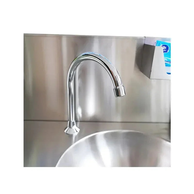 Outdoor Mobile Standing Stainless Steel Wash Hand Station Portable Wash Basin Sink portable sink with cabinet With Tank