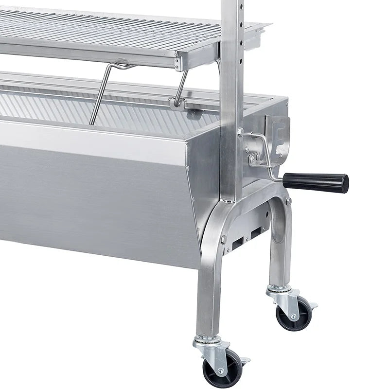 Outdoor Used Charcoal Grill Bbq Pig Lamb Spit Roast Roaster Rotisserie Grill