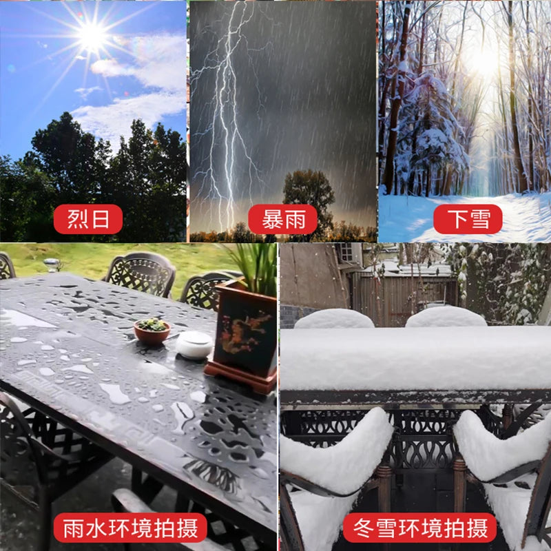 Outdoor barbecue table barbecue grill barbecue rack household charcoal smokeless electric grill courtyard garden table and chair