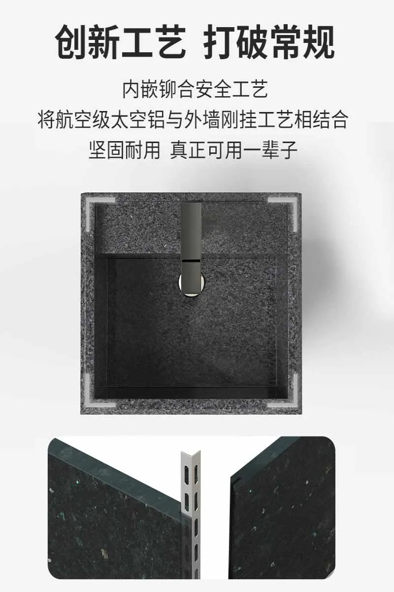 Outdoor mop pool, courtyard, home balcony, mop mop, mop, mop, mop, mop, mop, outdoor marble mop basin, floor standing integrated