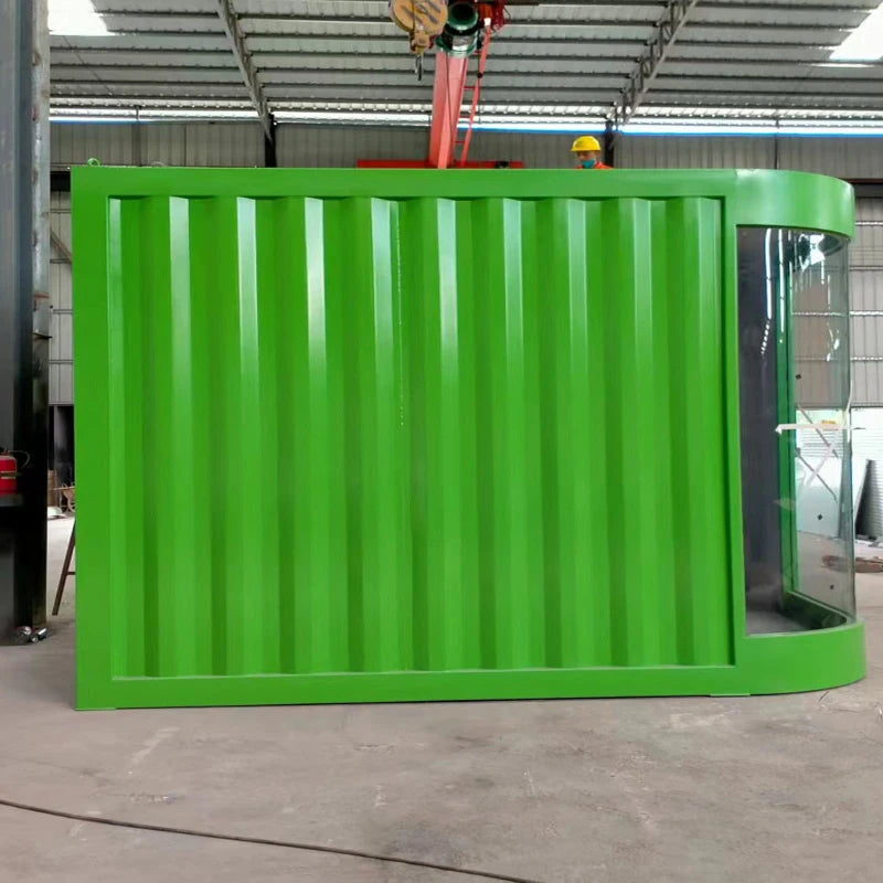 Outdoor residential container mobile house glass assembly house container simple house office exhibition hall activities