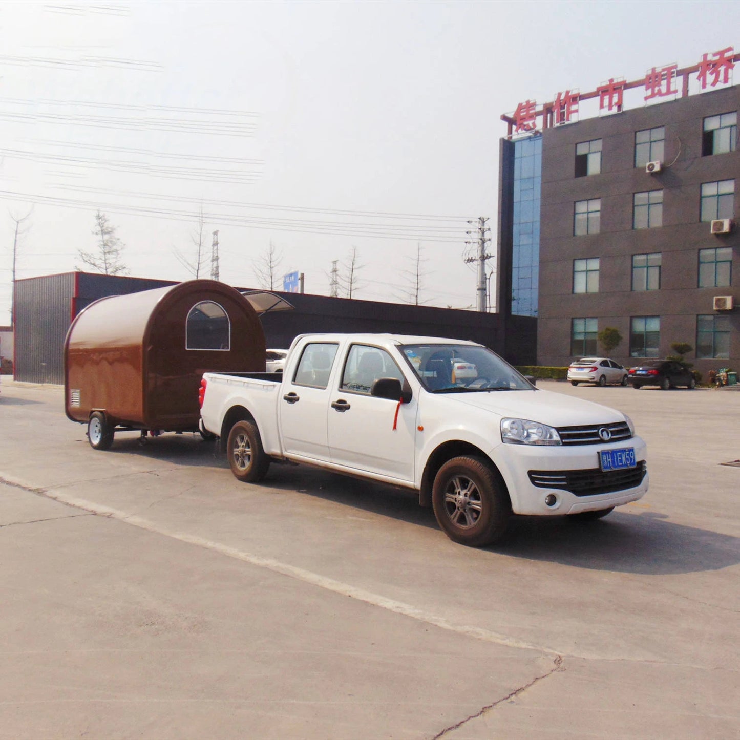 Outdoor shops, food trucks, mobile food trailers can be customized for food trucks