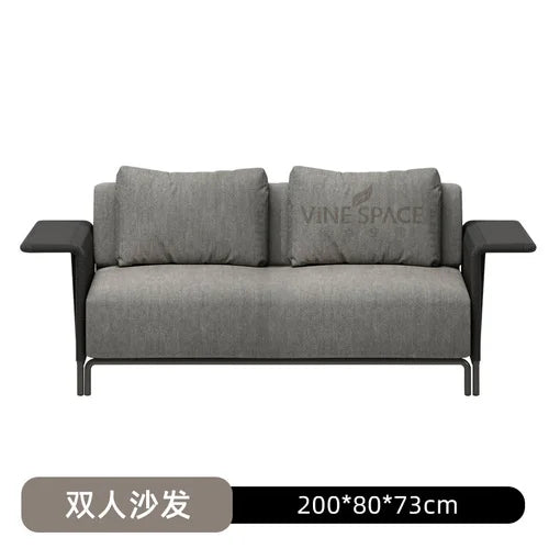 Outdoor sofa, courtyard, rope weaving, rattan chair, gold waterproof, sun proof terrace, Nordic corner furniture