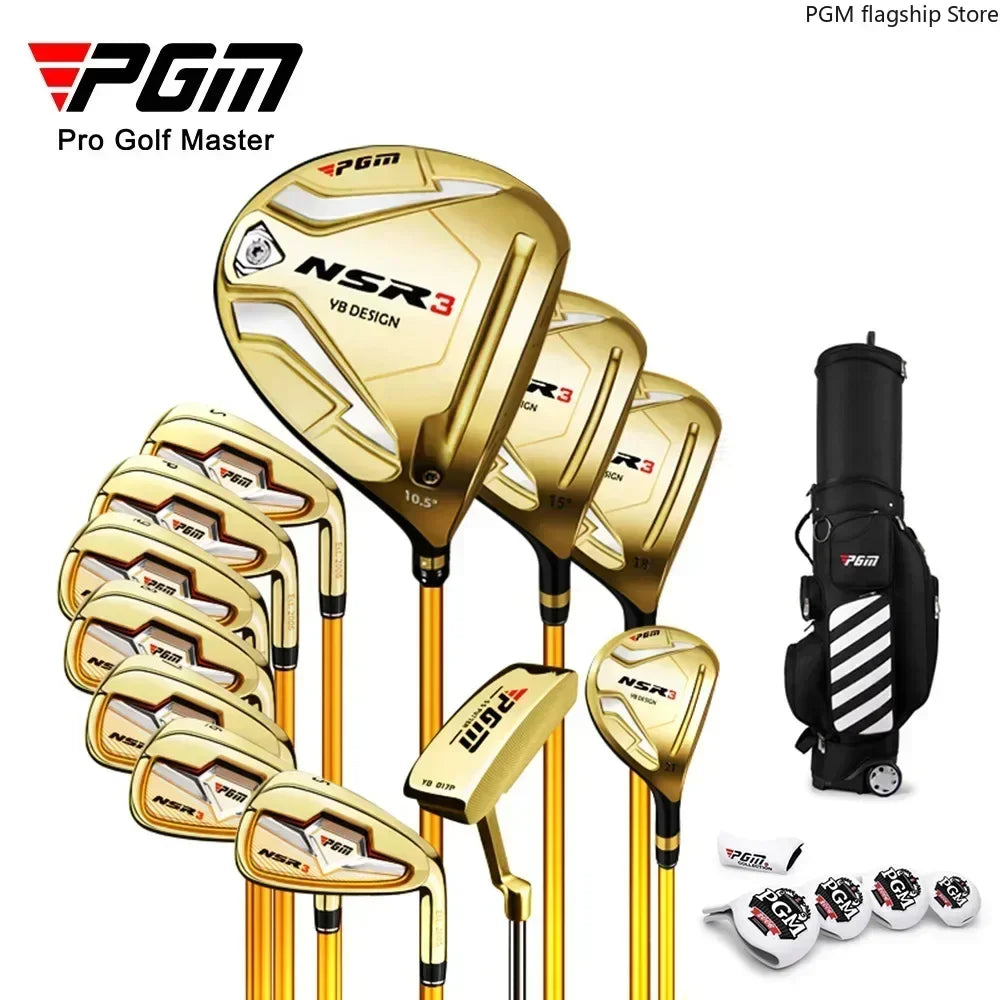 PGM 3rd Generation NSR Men's Golf Club Set Adjustable Angle Replaceable Shaft Professional Club MTG033