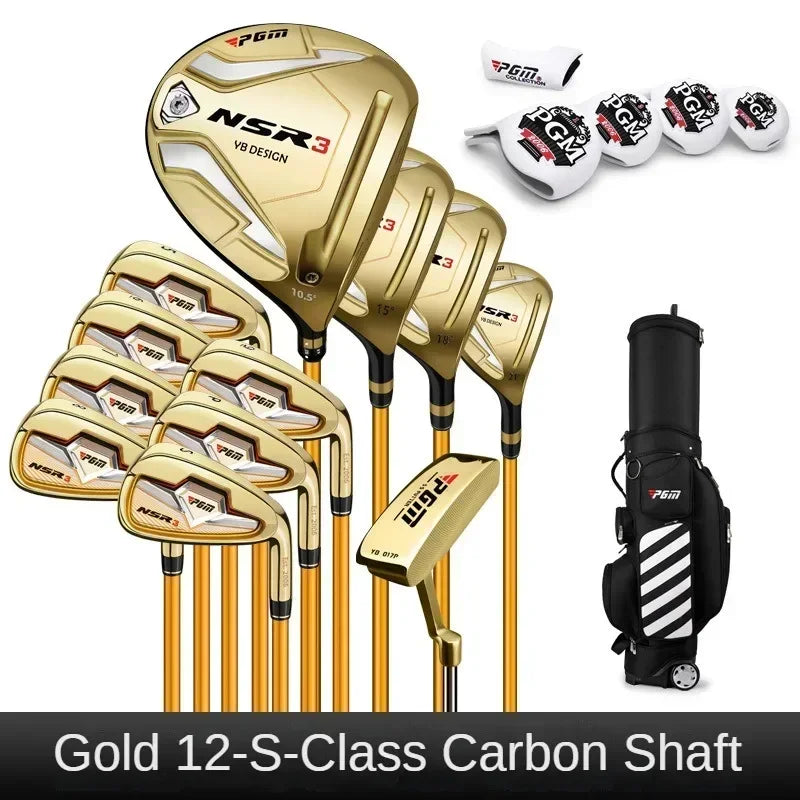 PGM 3rd Generation NSR Men's Golf Club Set Adjustable Angle Replaceable Shaft Professional Club MTG033
