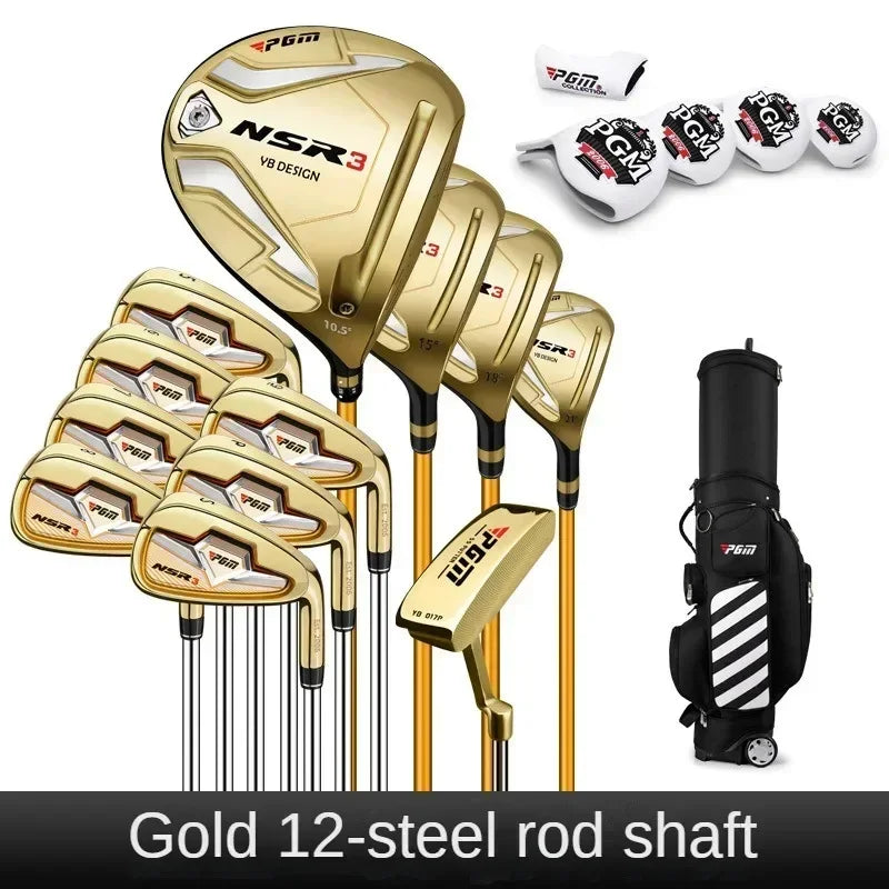 PGM 3rd Generation NSR Men's Golf Club Set Adjustable Angle Replaceable Shaft Professional Club MTG033