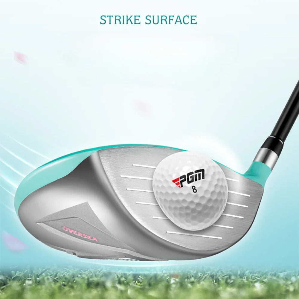 PGM Women Golf Clubs Set with Golf Bag Stainless Steel / Carbon Shaft Iron Wood Driver Beginer Training Golf Supplies LTG051