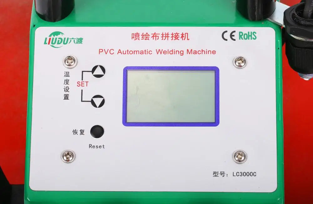 PVC Banner Welder Hot Air Welding Equipment AUTO Heat Jointer For Outdoor Advertising Solvent Printing Cloth